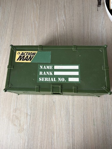 Action man vintage ammo - man, box
