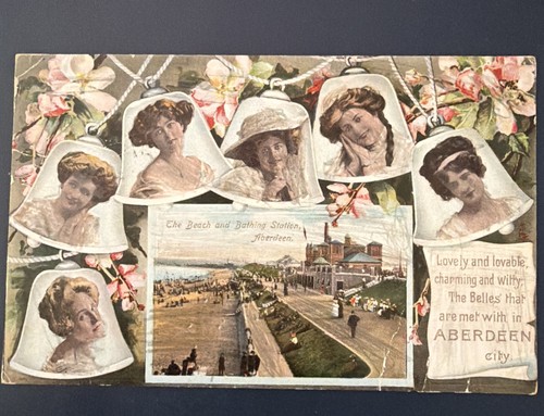1910 tuck aberdeen - 1910, beach