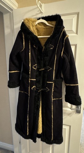 Faux suede mongolian fur - &,