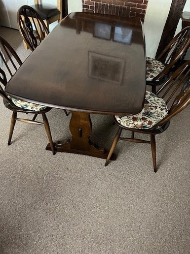 Vintage ercol dining table and - dining,