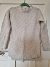 Fat face Tunic Jumper Cream