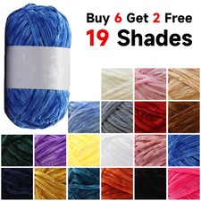 100g Chunky Chenille Wool Yarn