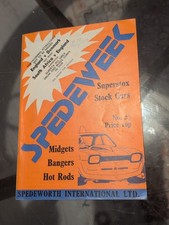 Spedeweek Ipswich Stock Car programme No. 27 1973