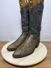Dan post python cowboy boots - post,