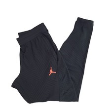 PSG Jordan Y2K Vintage Black Skinny Leg Tracksuit Bottoms Men's Size L W34 L29