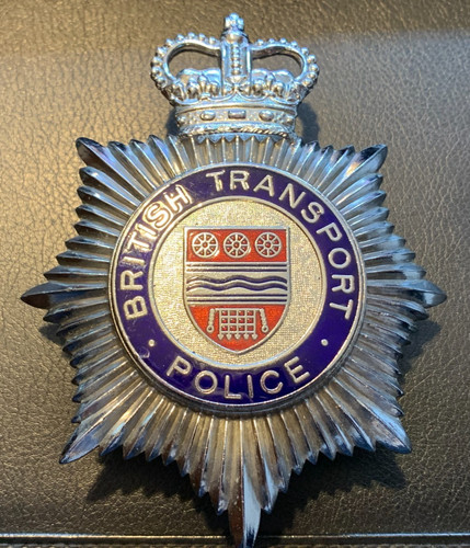 British transport helmet plate - helmet,