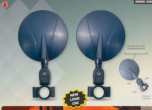 Pair mini mirror motorcycle - mini,