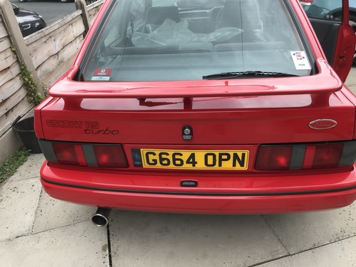 Escort turbo mk4 - escort,