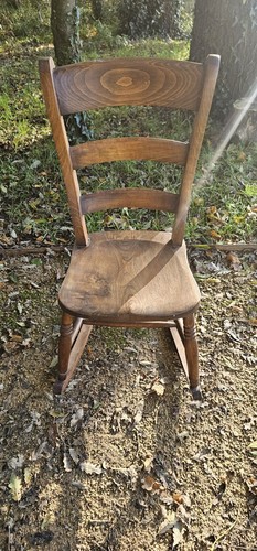 Antique wooden rocking - antique,