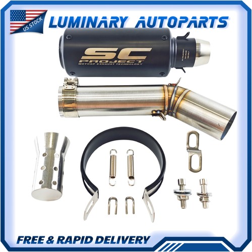New motorcycle exhaust - new,