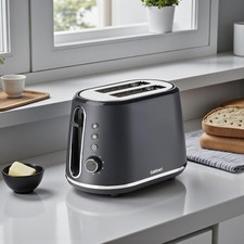 2 Slice Toaster Slate Grey