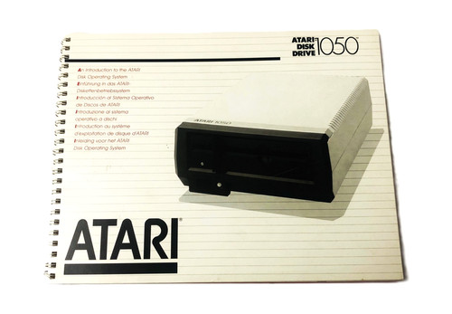 Atari 1050 disk drive manual - disk,