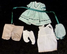 DRESS, BONNET and UNDERWEAR