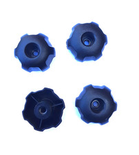 Thule roof rack knobs m8 thread - bike rack knobs m8 - Pack of x 4 as pictured