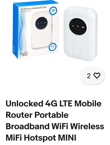 Unlocked lte mobile router - unlocked, 4g
