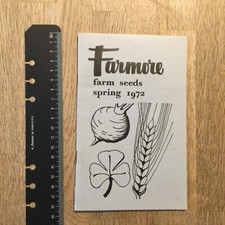 Vintage Farmore Craven Arms Shropshire Farm Seeds Catalogue Spring 1972