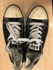 Lee Cooper Canvas Pumps Trainer Flat Shoes Demim Rubber Soles Uk 6 Eu 39