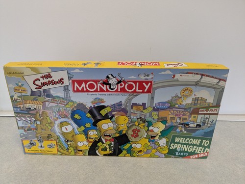 Monopoly the simpsons - monopoly,