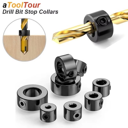 8pcs set depth stop - stop, collar