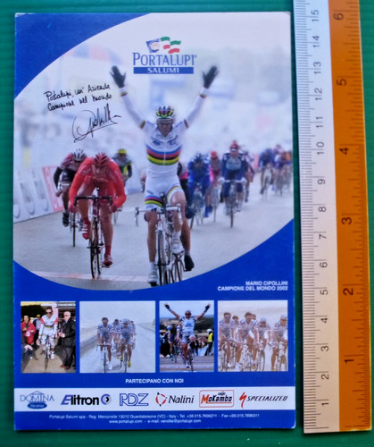 Mario cipollini world champion - world,