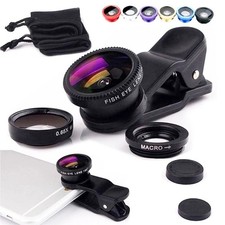 3in1 Fisheye Wide Angle Micro