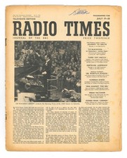 Radio Times Back Issues 1933 -