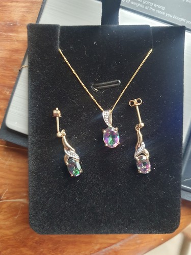 Stunning mystic topaz and - topaz,