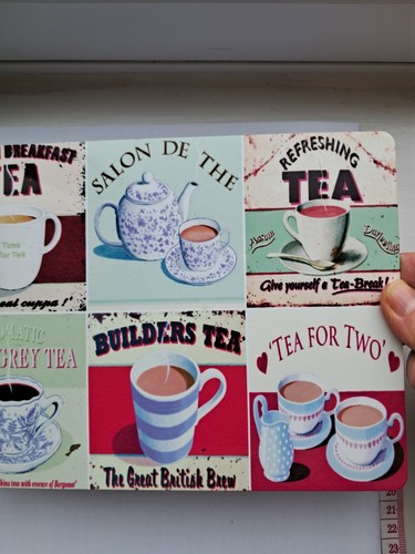 Retro tea art metal sign - tea,