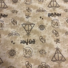 HARRY POTTER SNITCH FABRIC -
