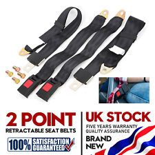 Black 2Pcs Universal 2 Point