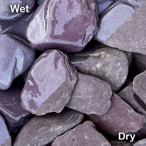 Plum tumbled slate - plum,