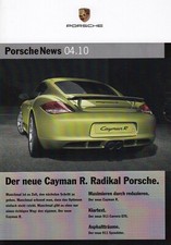 Porsche News Cayman R 911 997