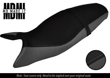 FITS TRIUMPH STREET TRIPLE 675 07-12 CUSTOM VINYL SEAT COVER DSG2 BLACK GREY