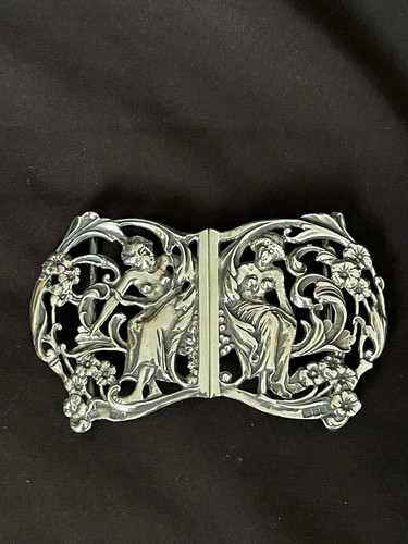Vintage solid silver nurses