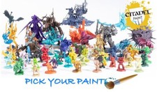 Games Workshop Citadel Paint Acrylic Paint For Miniatures - Pick Your Paints Set