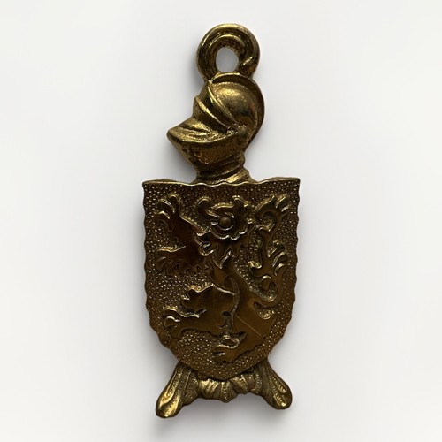 Vintage brass heraldic - vintage,