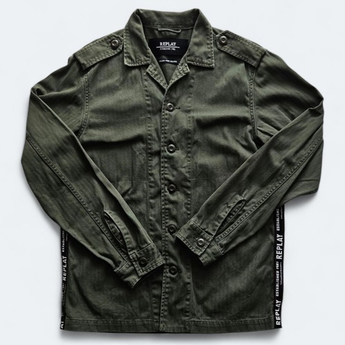 Replay mens denim military - denim,
