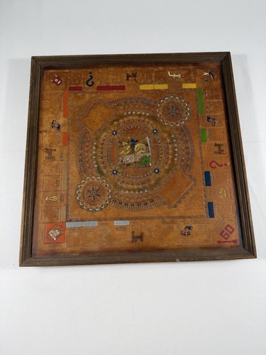 Vintage tooled leather - tooled,