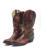 HOT AF! Genuine Leather Flames