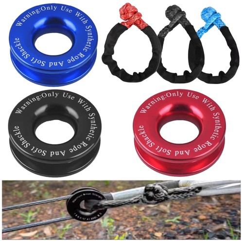 Soft shackle winch snatch - soft,