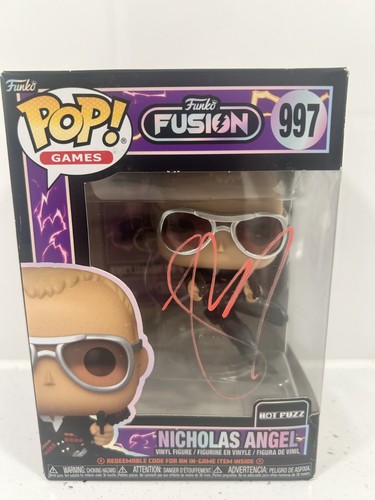 Simon pegg signed - pegg, pop