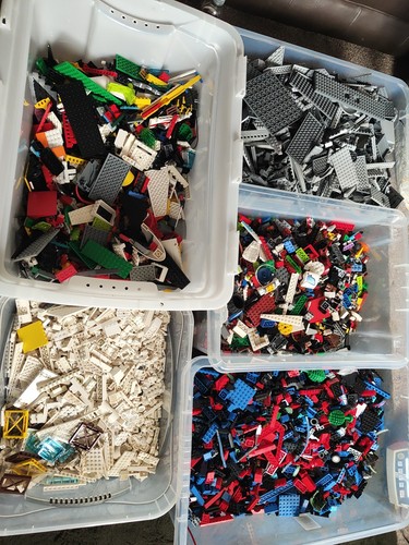 10kg bulk lego mixed bricks - lego,