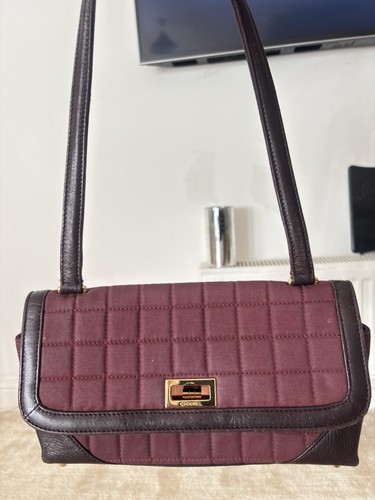 Chanel vintage burgundy - chanel,
