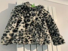 Faux Fur Jacket Coat Girls Age