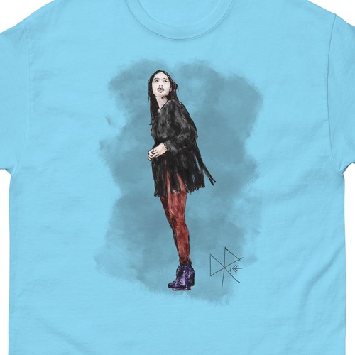 Woman fringed shirt - woman, in