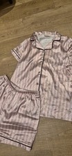 Lipsy Girls Pink Satin Pyjamas