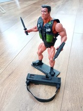Vintage 1985 Arnold Schwarzenegger Commando 7" Figure Diamond Toys