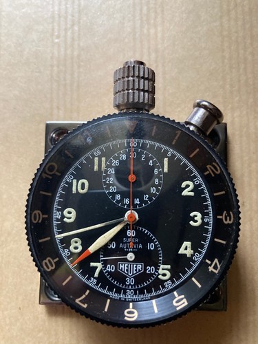 Heuer super autavia dashboard - heuer,