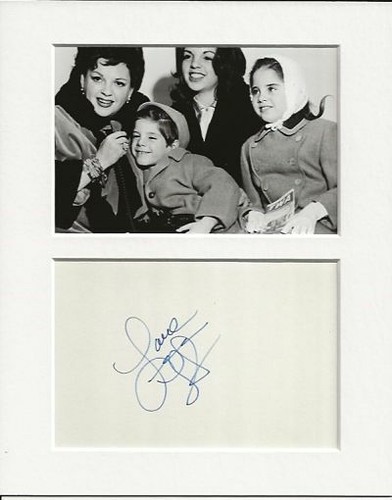 Lorna luft daughter judy - lorna,