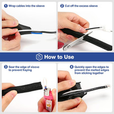 Cable Snake, Wire Tidy Wrap